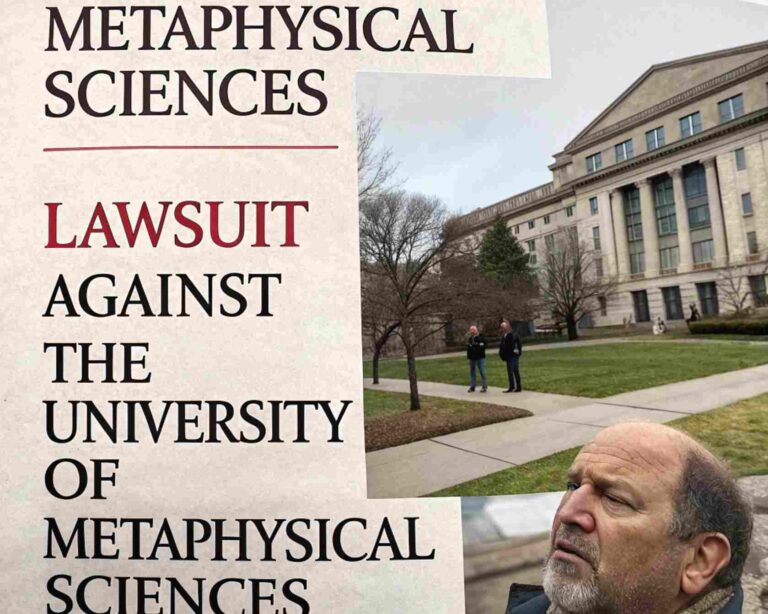 University Of Metaphysical Sciences Lawsuit