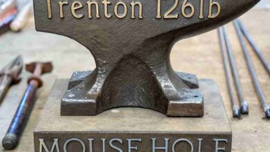 Trenton 126lb Mouse Hole Anvil Identification