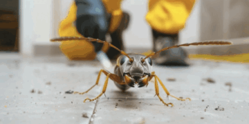 Why are ants commonly found around window frames and door edges?